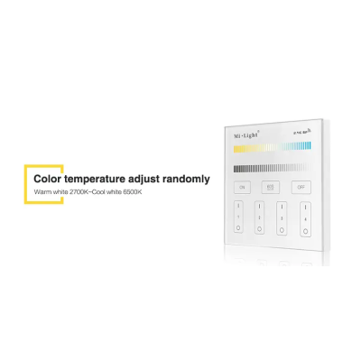 Panel naścienny CCT 4-strefowy 230V T2