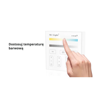 Panel naścienny CCT 4-strefowy 2xAAA B2