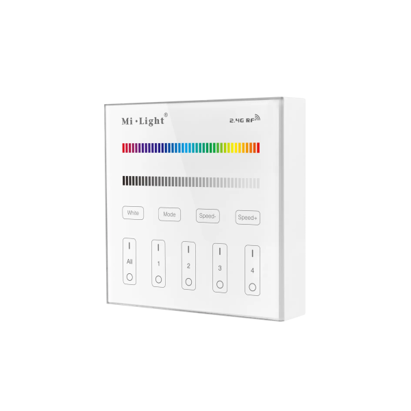Panel naścienny RGB/RGBW 4-strefowy 2xAAA B3