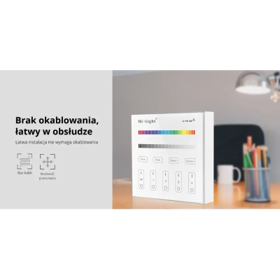 Panel naścienny RGB/RGBW 4-strefowy 2xAAA B3