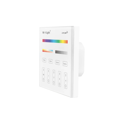 Panel naścienny RGB+CCT 4-strefowy 230V T4