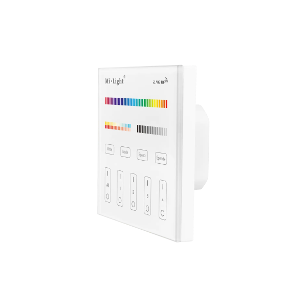 Panel naścienny RGB+CCT 4-strefowy 230V T4