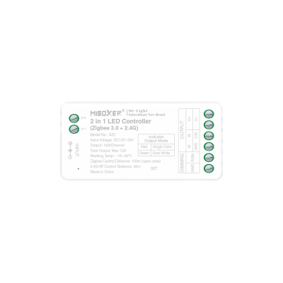 Sterownik 2w1 MONO/CCT 12V-24VDC 12A Zigbee 3.0 SZ2 (FUT035Z+)
