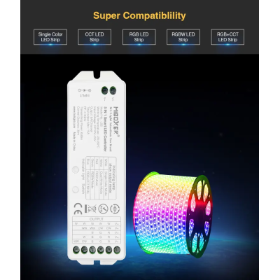 Sterownik LED RGB+CCT 12-24VDC 5w1 LS2