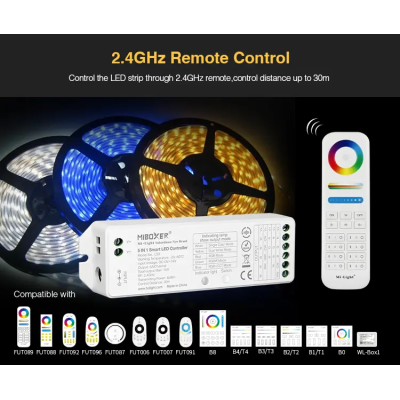 Sterownik LED RGB+CCT 12-24VDC 5w1 LS2