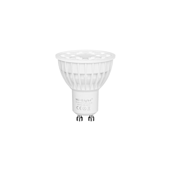 Lampa LED GU10 4W RGB+CCT 230V FUT103