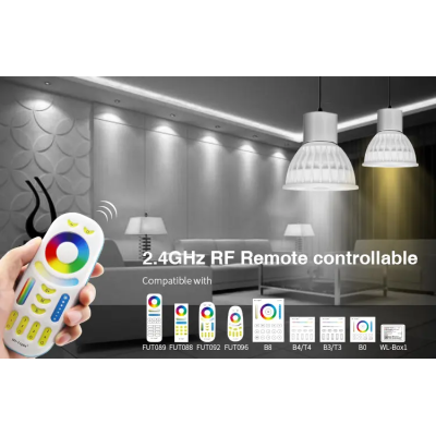 Lampa LED GU10 4W RGB+CCT 230V FUT103
