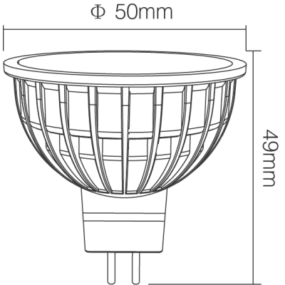 Lampa LED MR16 4W RGB+CCT 12V FUT104