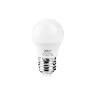Lampa LED E27 4W RGB+CCT 230V 46mm