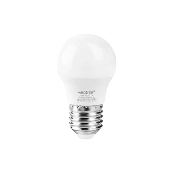 Lampa LED E27 4W RGB+CCT 230V 46mm