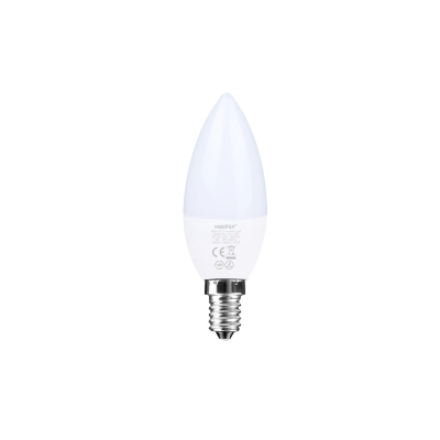 Lampa LED E14 4W RGB+CCT 230V Świeczka FUT108