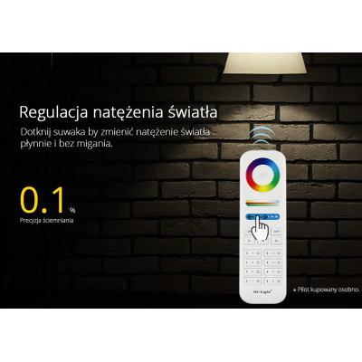 Lampa LED E27 12W RGB+CCT 230V FUT105