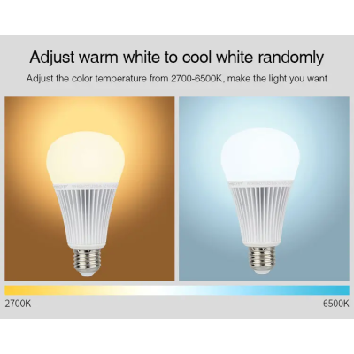 Lampa LED RGB+CCT 9W E27