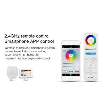 Lampa LED RGB+CCT 9W E27