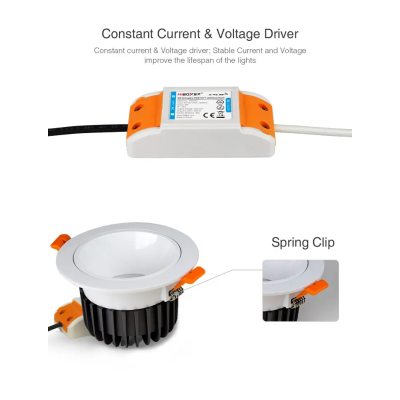 Oprawa LED Downlight 6W antyrefleksyjna RGB+CCT FUT070