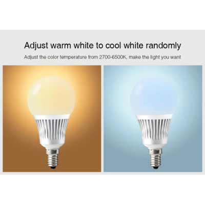 Lampa LED E14 5W RGB+CCT 230V FUT013