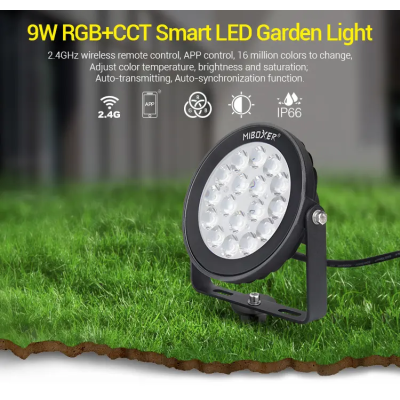 Oprawa ogrodowa LED RGB+CCT 9W 230VAC FUTC02