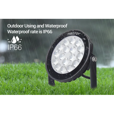 Oprawa ogrodowa LED RGB+CCT 9W 230VAC FUTC02