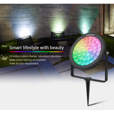 Oprawa ogrodowa LED RGB+CCT 15W 230VAC FUTC03