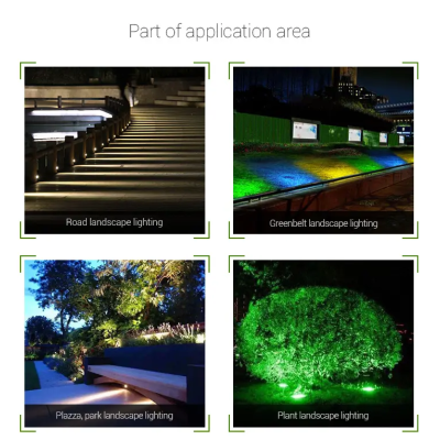 Oprawa ogrodowa LED RGB+CCT 6W 230VAC FUTC04