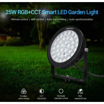 Oprawa ogrodowa LED RGB+CCT 25W 230VAC FUTC05