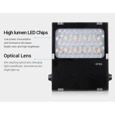 Oprawa ogrodowa LED RGB+CCT 50W 230VAC FUTC06