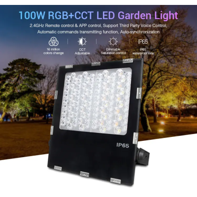 Oprawa ogrodowa LED RGB+CCT 100W 230VAC FUTC07