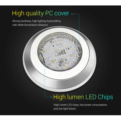 Lampa podwodna LED 15W RGB+CCT 12V IP68 UW01