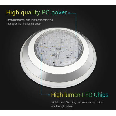 Lampa podwodna LED 27W RGB+CCT 12V IP68 UW02