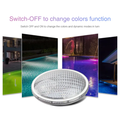 Lampa LED PAR56 27W RGB+CCT 12V IP68 Milight PW01