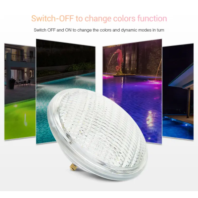 Lampa LED PAR56 18W RGB+CCT 12V IP68 Milight PW02