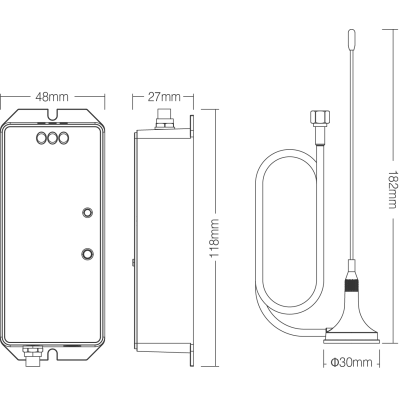 Bramka 433MHz LoRa Mi-Light