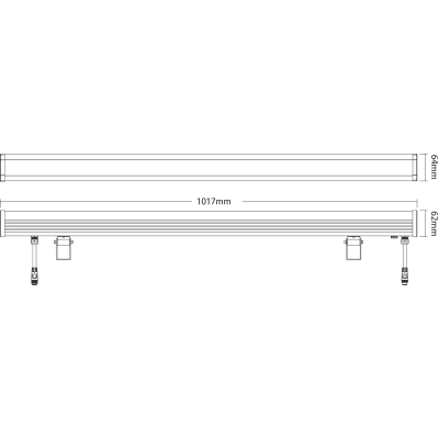 Naświetlacz liniowy LED RL1-24