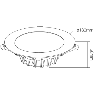 Sufitowa Lampa LED FUT065 RGB+CCT