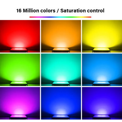 Naświetlacz LED RGB+CCT 100W 230VAC FUTT07