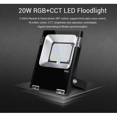 Naświetlacz LED RGB+CCT 20W 230VAC FUTT04