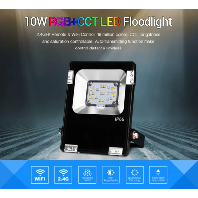 Naświetlacz LED RGB+CCT 10W 230VAC FUTT05