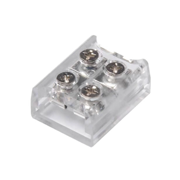 Złącze taśmy LED 8mm skręcane 2pin 6A SMD/COB