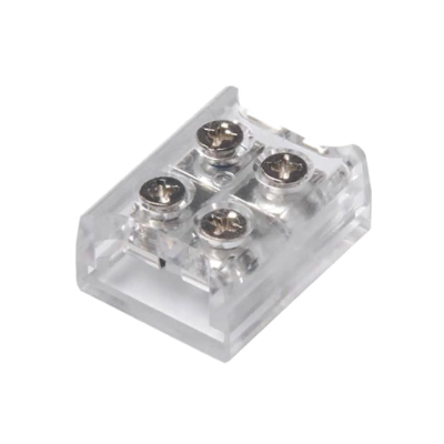 Złącze taśmy LED 10mm skręcane 2pin 6A SMD/COB