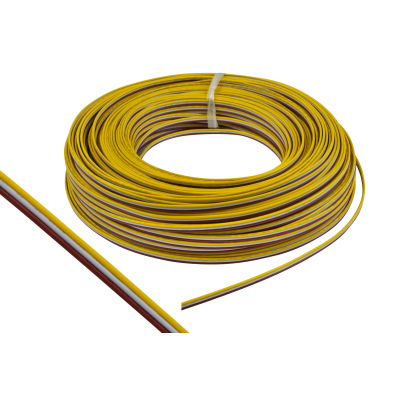 Przewód 3x0.5mm CCT 20AWG 80° 300V VW-1