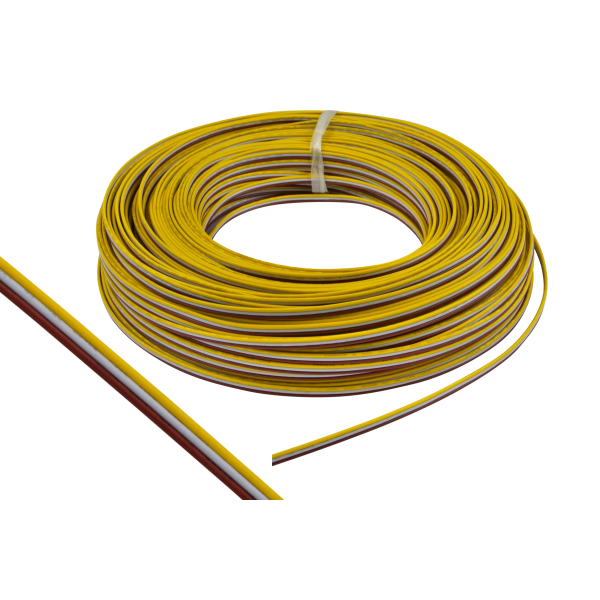 Przewód 3x0.5mm CCT 20AWG 80° 300V VW-1