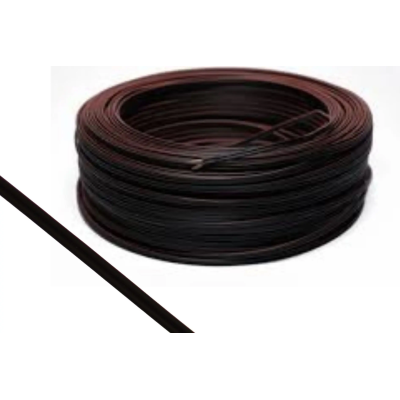 Przewód 2x0.75mm 18AWG czarny 80°
