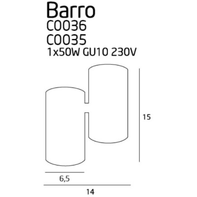 Maxlight C0036 Barro I