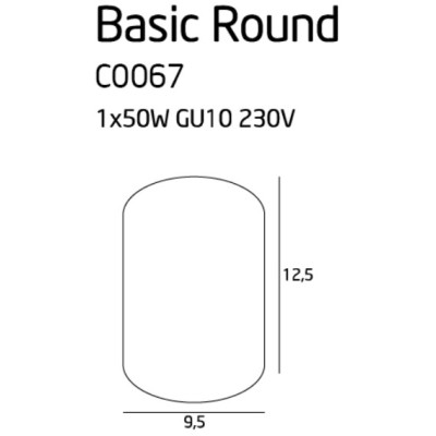 Maxlight C0067 Basic Round