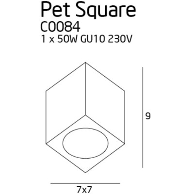 Maxlight C0084 Pet Square