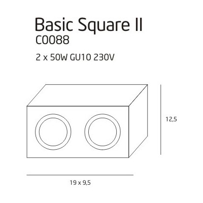 Maxlight C0088 Basic Square