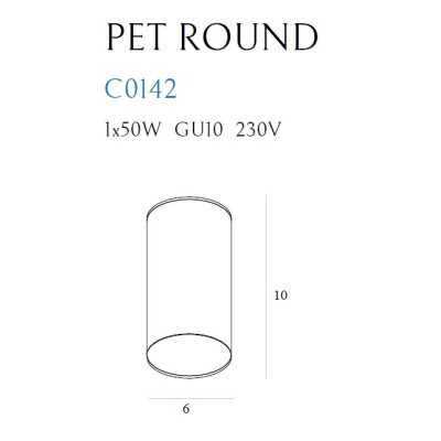 Maxlight C0142 Pet Round