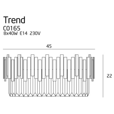 Maxlight C0165 Trend 45cm