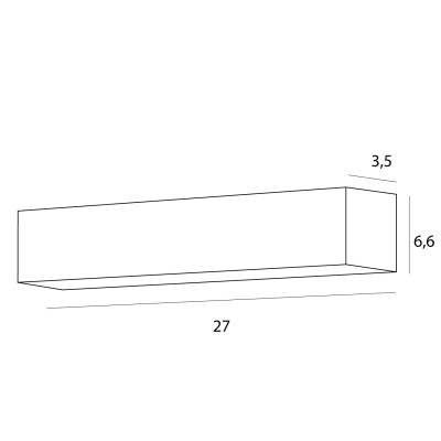 Maxlight C0254 X-line 14W