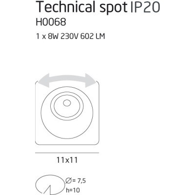 Maxlight H0068 Technical Spot
